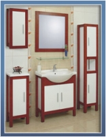 Комплект мебели для ванной комнаты CADRE 75см