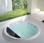 Гидромассажная ванна TEUCO ( ТЕУКО ). Круглая ванна для углубленной установки NAOS D=170см