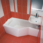 Акриловая ванна RAVAK ( РАВАК ). Ванна ассиметричная BEHAPPY 150х75/51 правая/левая