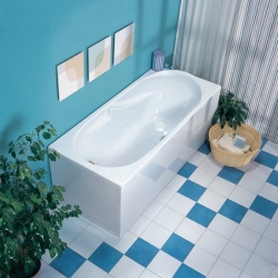 Акриловая ванна RAVAK ( РАВАК ). Ванна прямоугольная VANDA 160х70