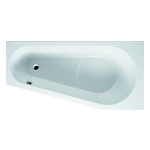 Акриловая ванна RIHO ( РИХО ). Ванна ассиметричная встраиваемая DELTA 160х80 левая/правая
